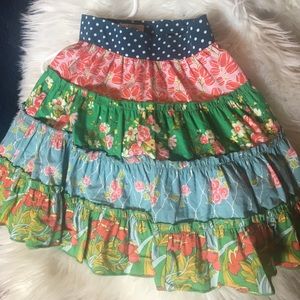 Matilda Jane Main Street Skirt Size 2 Good Hart